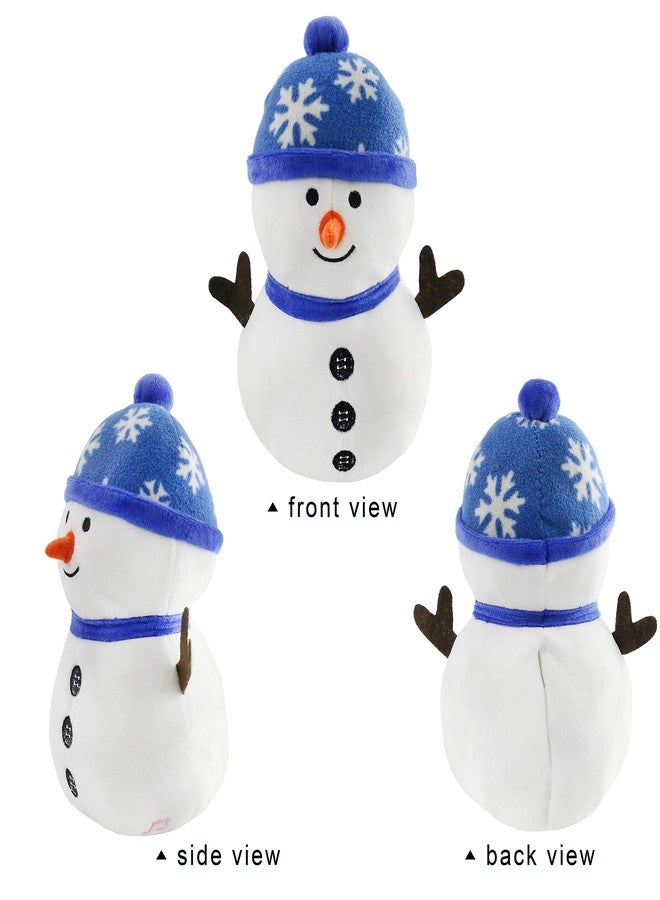 BSTAOFY LED Musical Snowman Christmas Stuffed Animal Light up Plush Toy Soft Adorable Singing Animate Pals for Kids, 11'' (Snowman) - Image 5
